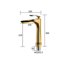VÒI LAVABO NÓNG LẠNH KA-350
