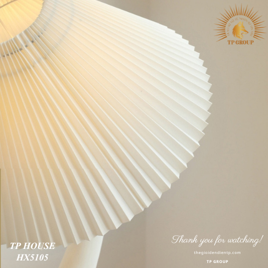 ĐÈN SÀN TRANG TRÍ THÂN LƯỢN SÓNG ĐỘC ĐÁO HX5105