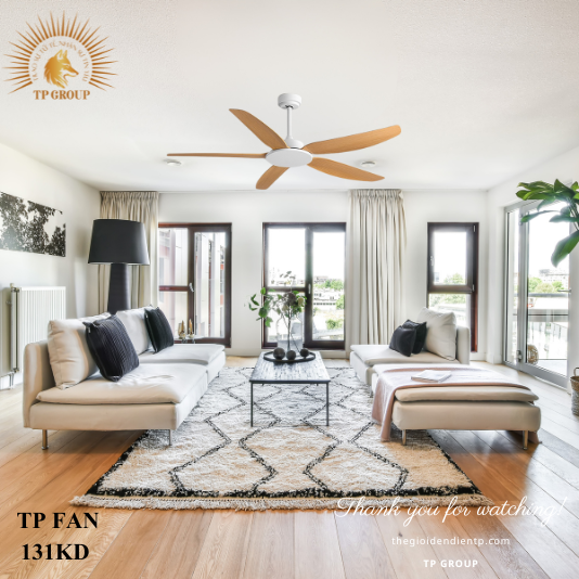 QUẠT TRẦN TP FAN 131KD (LẮP ĐẶT MIỄN PHÍ)