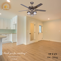QUẠT TRẦN TP FAN 104 (LẮP ĐẶT MIỄN PHÍ)