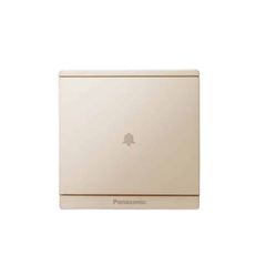 Panasonic Moderva - Nút Nhấn Chuông Màu Vàng Ánh Kim | WMF223MYZ-VN