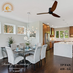 QUẠT TRẦN TP FAN 418 (LẮP ĐẶT MIỄN PHÍ)