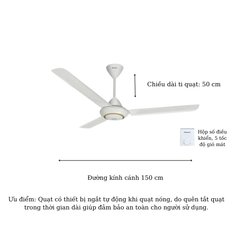 Quạt Trần Panasonic F60MZ2