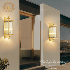 ĐÈN TREO TƯỜNG ĐỒNG KÍNH CTD-3326