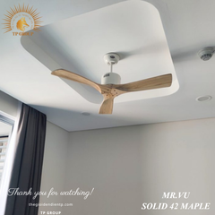 QUẠT SOLID 42 MAPLE