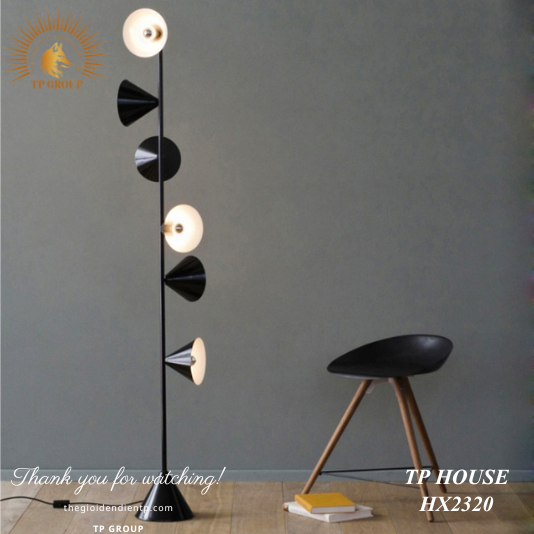 ĐÈN SÀN CHIẾU SÁNG 6 ĐẦU BÓNG HX2320