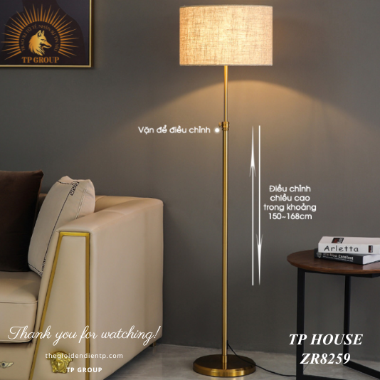 ĐÈN SÀN KIỂU MỸ ZR8259