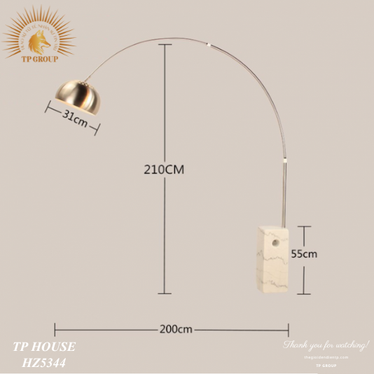 ĐÈN SÀN TRANG TRÍ CẦN CÂU HZ5344