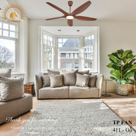 QUẠT TRẦN TP FAN 411 (LẮP ĐẶT MIỄN PHÍ)