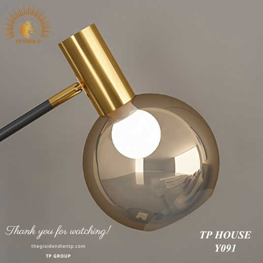 ĐÈN SÀN DECOR TÍCH HỢP BÀN CAFE SẠC Y091