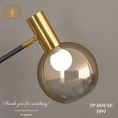 ĐÈN SÀN DECOR TÍCH HỢP BÀN CAFE SẠC Y091