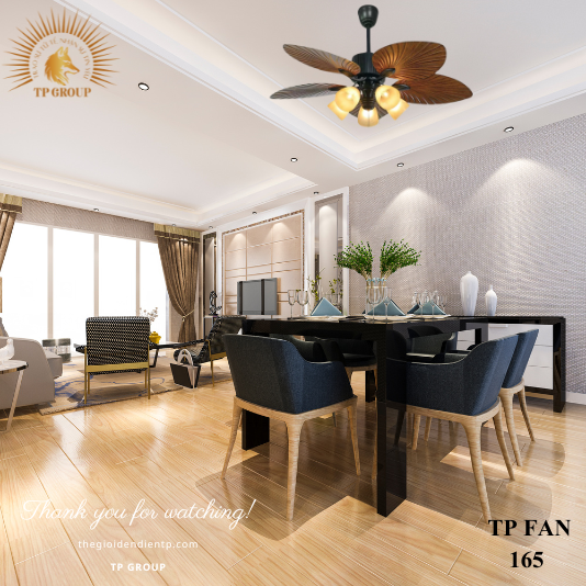QUẠT TRẦN TP FAN 165 (LẮP ĐẶT MIỄN PHÍ)