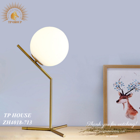 ĐÈN ĐỒNG THUỶ TINH ĐỂ BÀN VÀ ĐỂ SÀN ĐỘC ĐÁO ZH4018