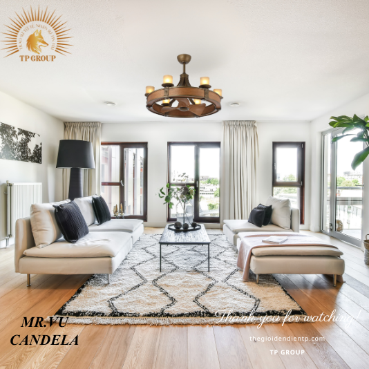 QUẠT TRẦN CANDELA (MIỄN PHÍ LẮP ĐẶT)