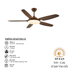 QUẠT TRẦN TP FAN 810 (LẮP ĐẶT MIỄN PHÍ)