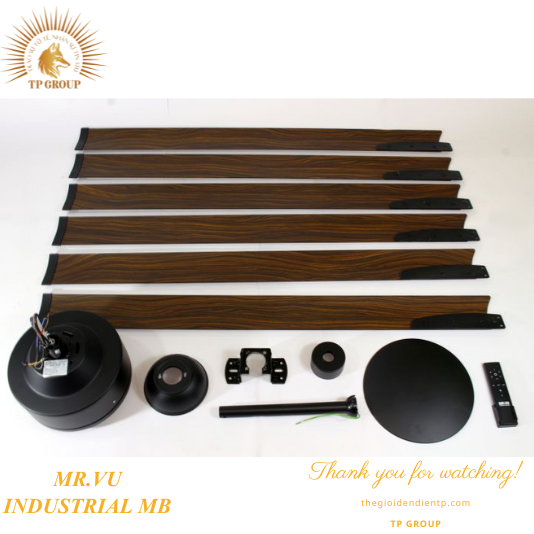 QUẠT TRẦN INDUSTRIAL MB (MIỄN PHÍ LẮP ĐẶT)