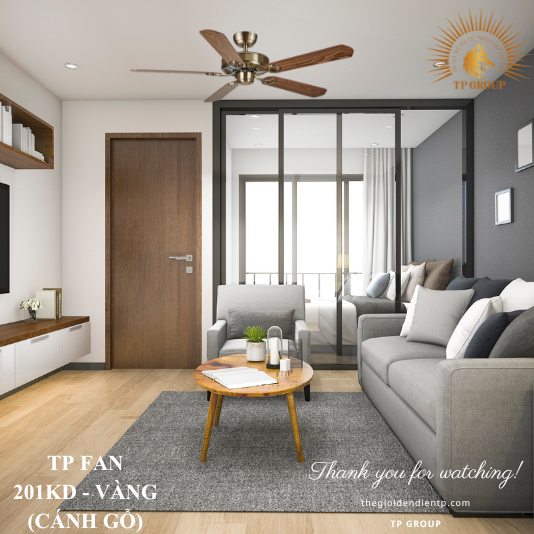QUẠT TRẦN TP FAN 201KD (LẮP ĐẶT MIỄN PHÍ)
