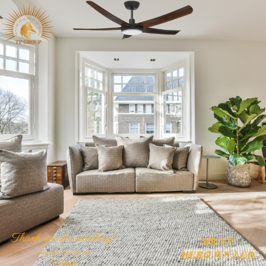 QUẠT TRẦN HERO WN LED