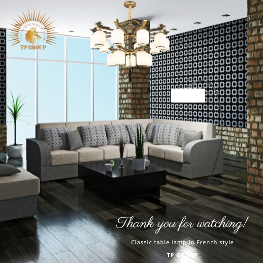 ĐÈN CHÙM CỔ ĐIỂN CCP-2954-15