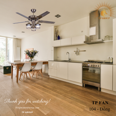 QUẠT TRẦN TP FAN 104 (LẮP ĐẶT MIỄN PHÍ)