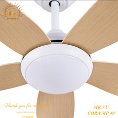 QUẠT TRẦN CORA MP 40