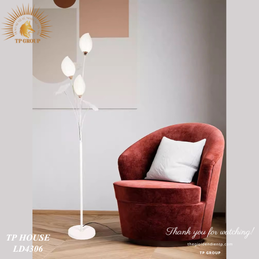 ĐÈN SÀN HOA SEN PHONG CÁCH LÃNG MẠN LD4306