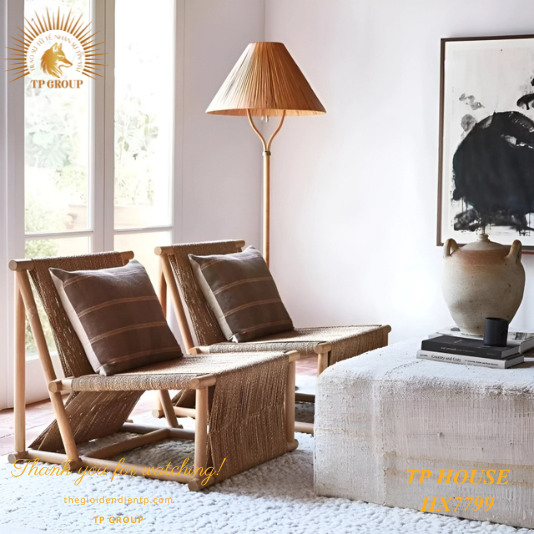 ĐÈN SÀN TRANG TRÍ RUSTIC MỘC MẠC HX7799