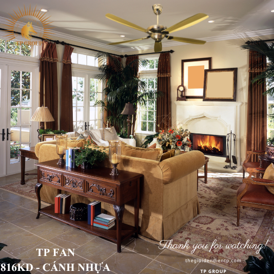 QUẠT TRẦN TP FAN 816KD (LẮP ĐẶT MIỄN PHÍ)