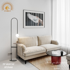 ĐÈN SÀN TRANG TRÍ HIỆN ĐẠI CÓ MẶT BÀN TIỆN ÍCH HX9460