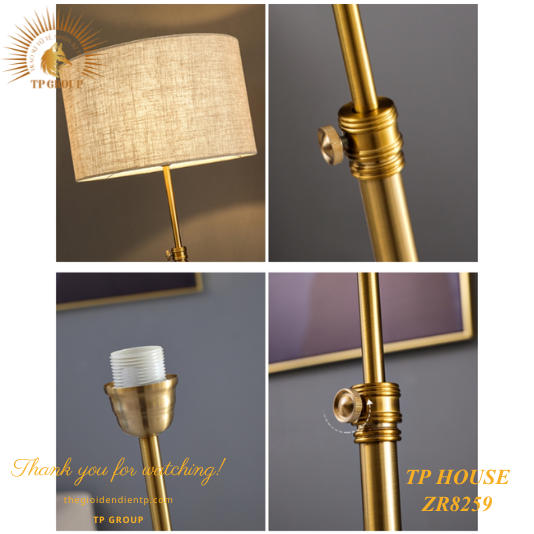 ĐÈN SÀN KIỂU MỸ ZR8259