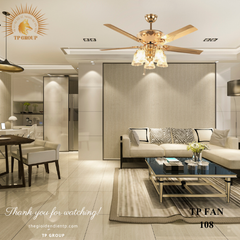 QUẠT TRẦN TP FAN 108 (LẮP ĐẶT MIỄN PHÍ)