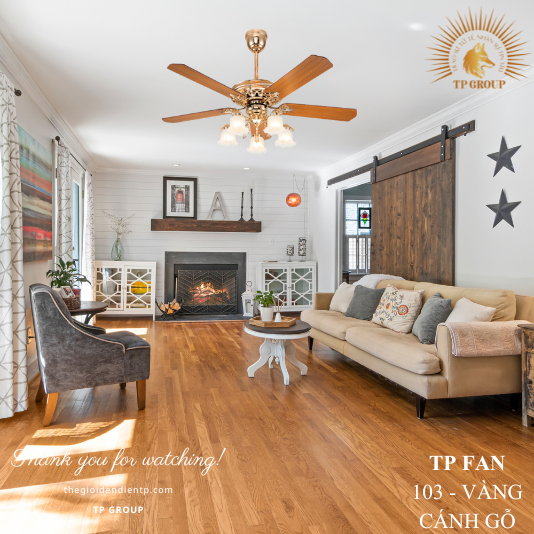 QUẠT TRẦN TP FAN 103 (LẮP ĐẶT MIỄN PHÍ)