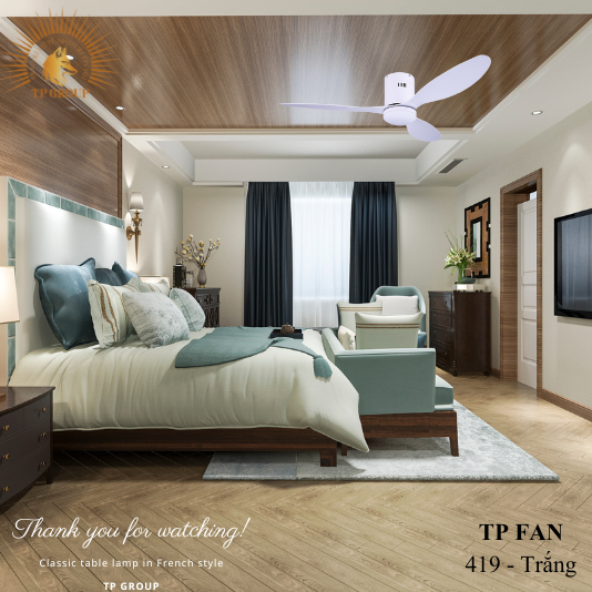 QUẠT TRẦN TP FAN 419 (LẮP ĐẶT MIỄN PHÍ)