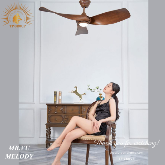 QUẠT TRẦN MELODY (MIỄN PHÍ LẮP ĐẶT)