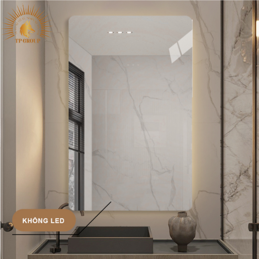 Gương LED cảm ứng.Gương nhà tắm,trang trí cửa hàng, gương led chữ nhật đứng - ngang TP-GL005