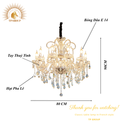 ĐÈN CHÙM PHA LÊ CCP-9106-10