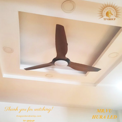 QUẠT TRẦN HURA LED