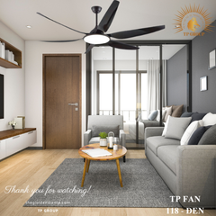 QUẠT TRẦN TP FAN 118 (LẮP ĐẶT MIỄN PHÍ)