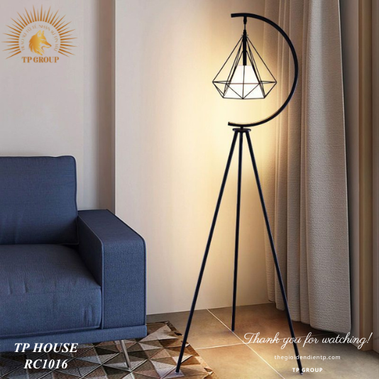 ĐÈN CÂY 3 CHÂN CHAO KIM CƯƠNG ĐỘC ĐÁO RC1016