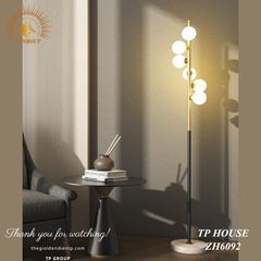 ĐÈN CÂY 6 BÓNG THUỶ TINH HIỆN ĐẠI ZH6092