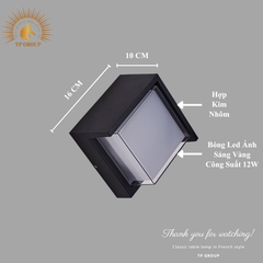 ĐÈN HẮT TƯỜNG NGOÀI TRỜI CTL-2609