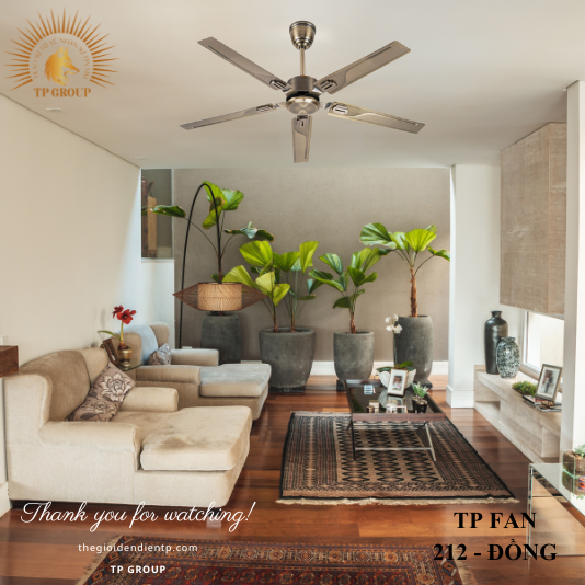 QUẠT TRẦN TP FAN 212 (LẮP ĐẶT MIỄN PHÍ)