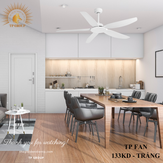 QUẠT TRẦN TP FAN 133KD (LẮP ĐẶT MIỄN PHÍ)