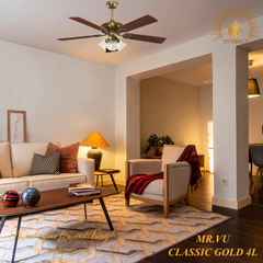 QUẠT TRẦN CLASSIC GOLD 4L