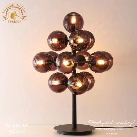 ĐÈN CÂY ĐỨNG CHÙM NHO TRANG TRÍ HX4183