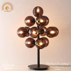 ĐÈN CÂY ĐỨNG CHÙM NHO TRANG TRÍ HX4183