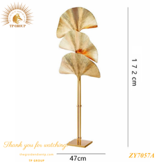 ĐÈN SÀN TRANG TRÍ NGHỆ THUẬT LÁ GINKGO ĐỘC ĐÁO ZY7057A