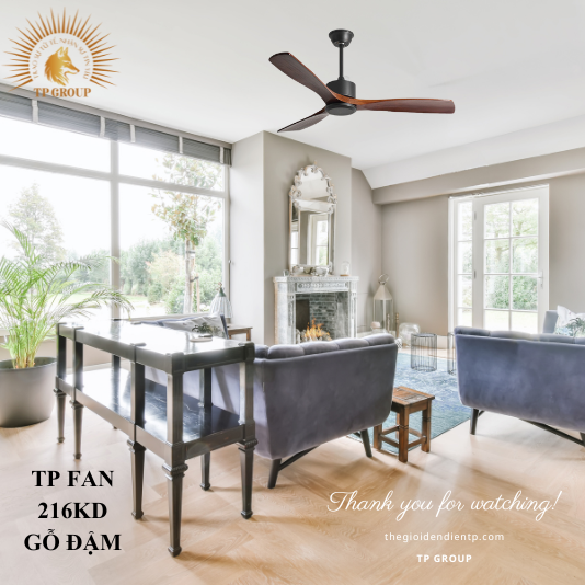 QUẠT TRẦN TP FAN 216KD (LẮP ĐẶT MIỄN PHÍ)