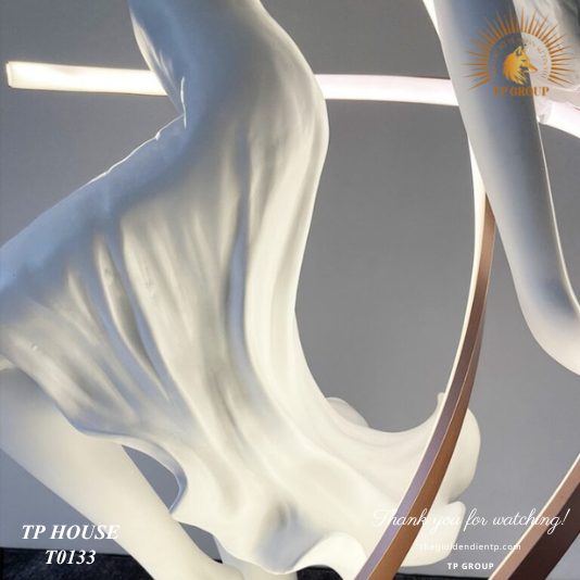 ĐÈN SÀN NGHỆ THUẬT NỮ THẦN NHẢY MÚA T0133