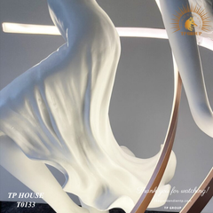 ĐÈN SÀN NGHỆ THUẬT NỮ THẦN NHẢY MÚA T0133